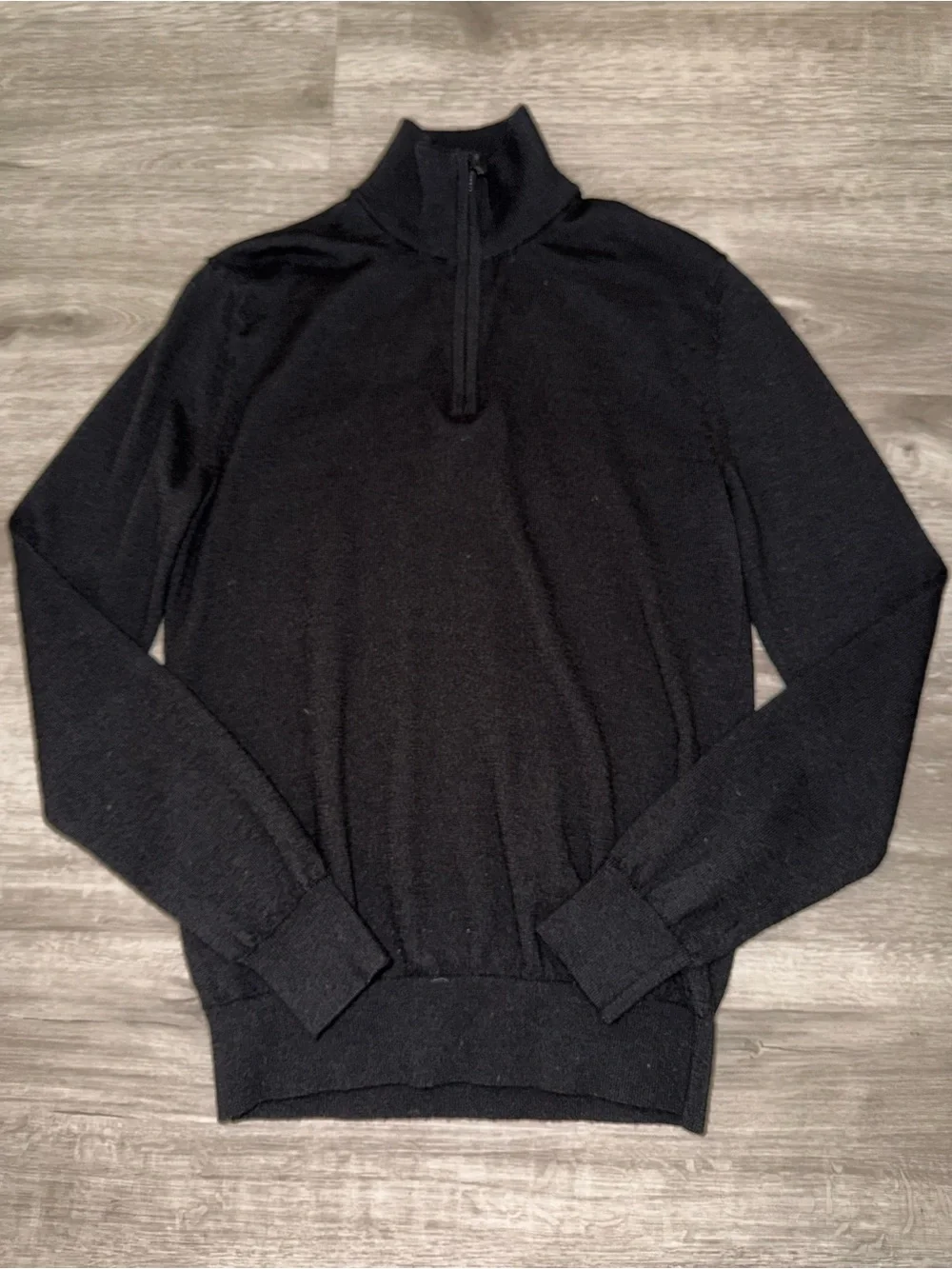 Banana republic merino quarter zip sweater